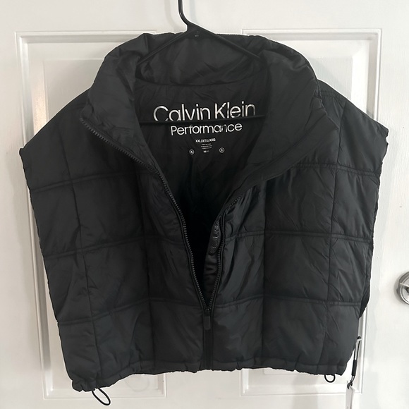 Calvin Klein Performance Jackets & Blazers - Calvin Klein cropped puffer vest